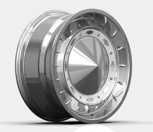 55 Hubcap Wheel - Vintage Forged Wheels
