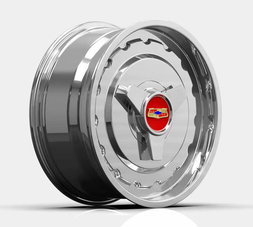 57 Hubcap Wheel - Vintage Forged Wheels