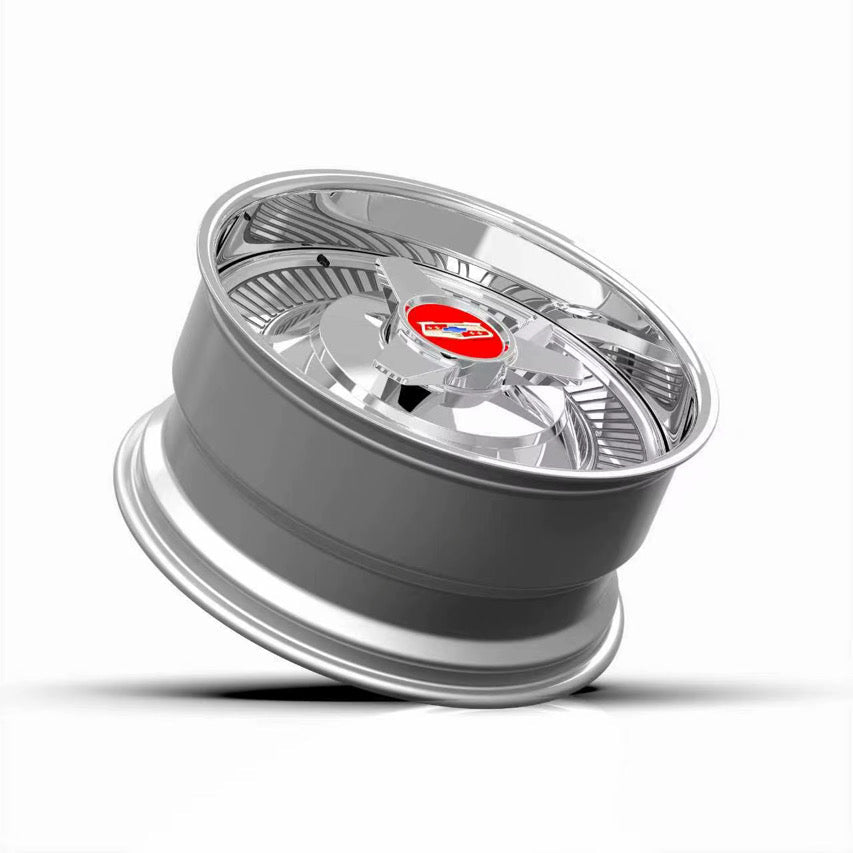 58 Hubcap Wheel - Vintage Forged Wheels