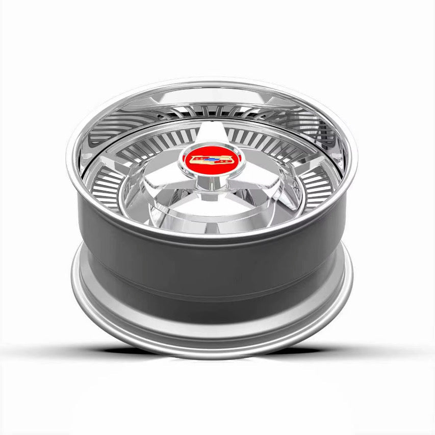 58 Hubcap Wheel - Vintage Forged Wheels