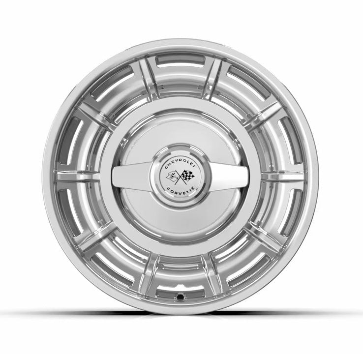 C1 Hubcap Wheel - 17” - Vintage Forged Wheels