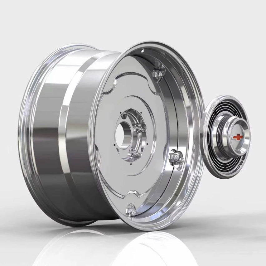C10 Hubcap Wheel - Vintage Forged Wheels