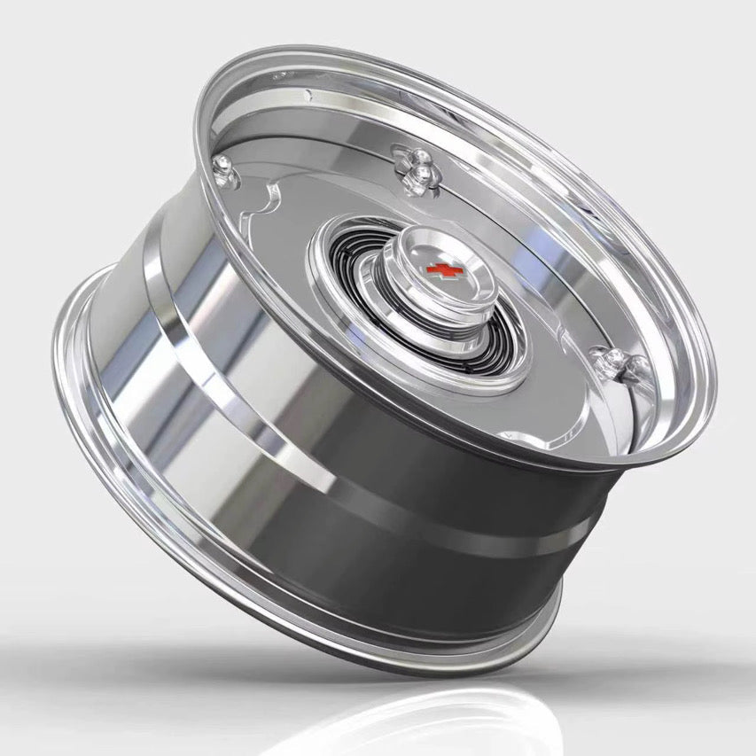 C10 Hubcap Wheel - Vintage Forged Wheels