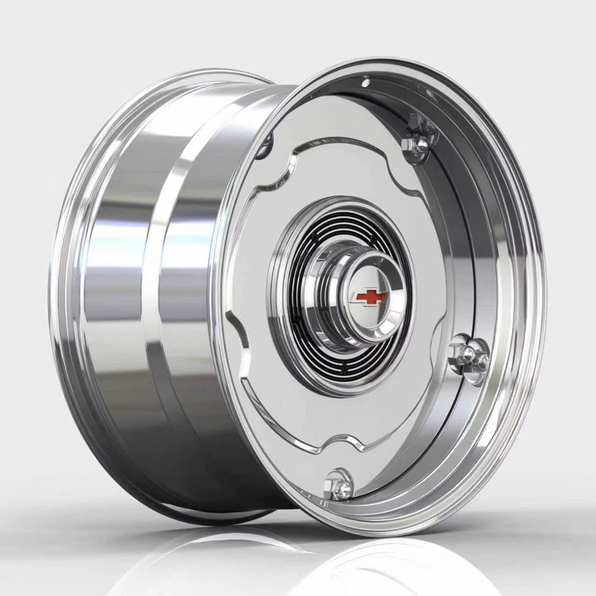 C10 Hubcap Wheel - Vintage Forged Wheels