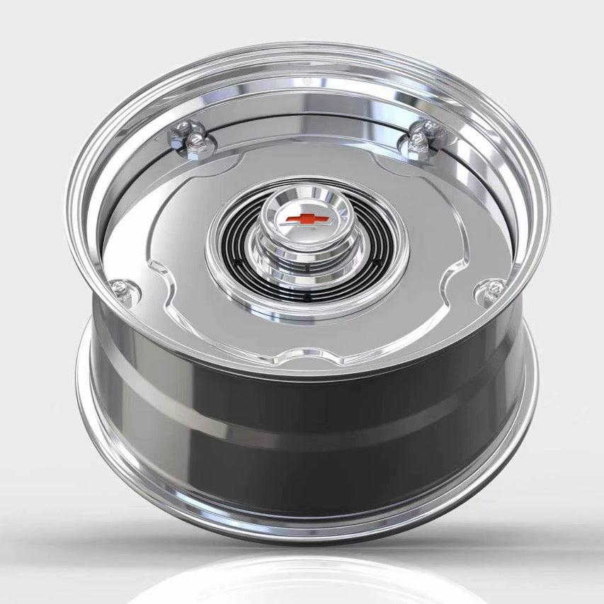 C10 Hubcap Wheel - Vintage Forged Wheels