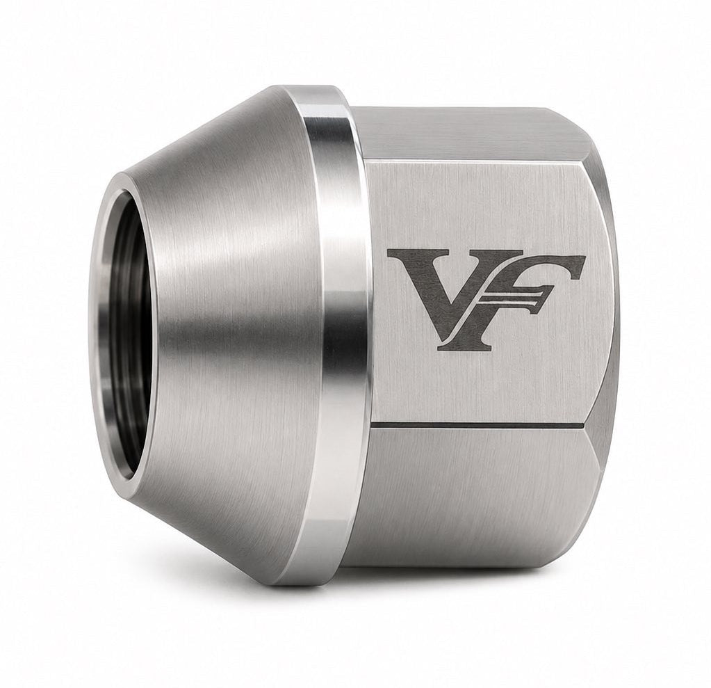 C1/C2 Corvette 7/16" - 20 Titanium Lugnuts GR5 - Vintage Forged Wheels