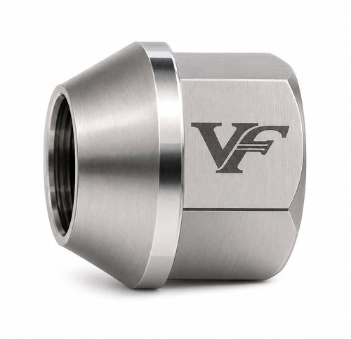 C1/C2 Corvette 7/16" - 20 Titanium Lugnuts GR5 - Vintage Forged Wheels