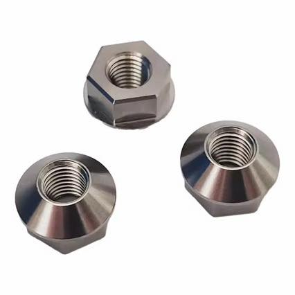 C1/C2 Corvette 7/16" - 20 Titanium Lugnuts GR5 - Vintage Forged Wheels