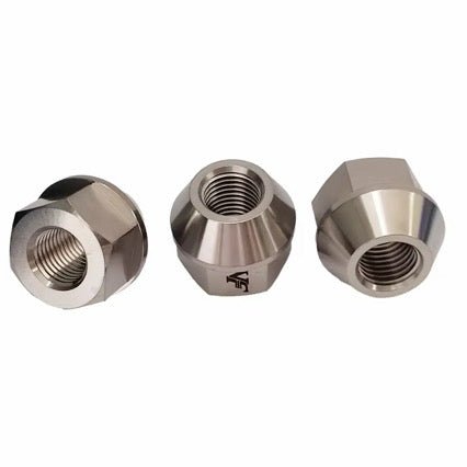 C1/C2 Corvette 7/16"-20 Titanium Lugnuts GR5 - Vintage Forged Wheels