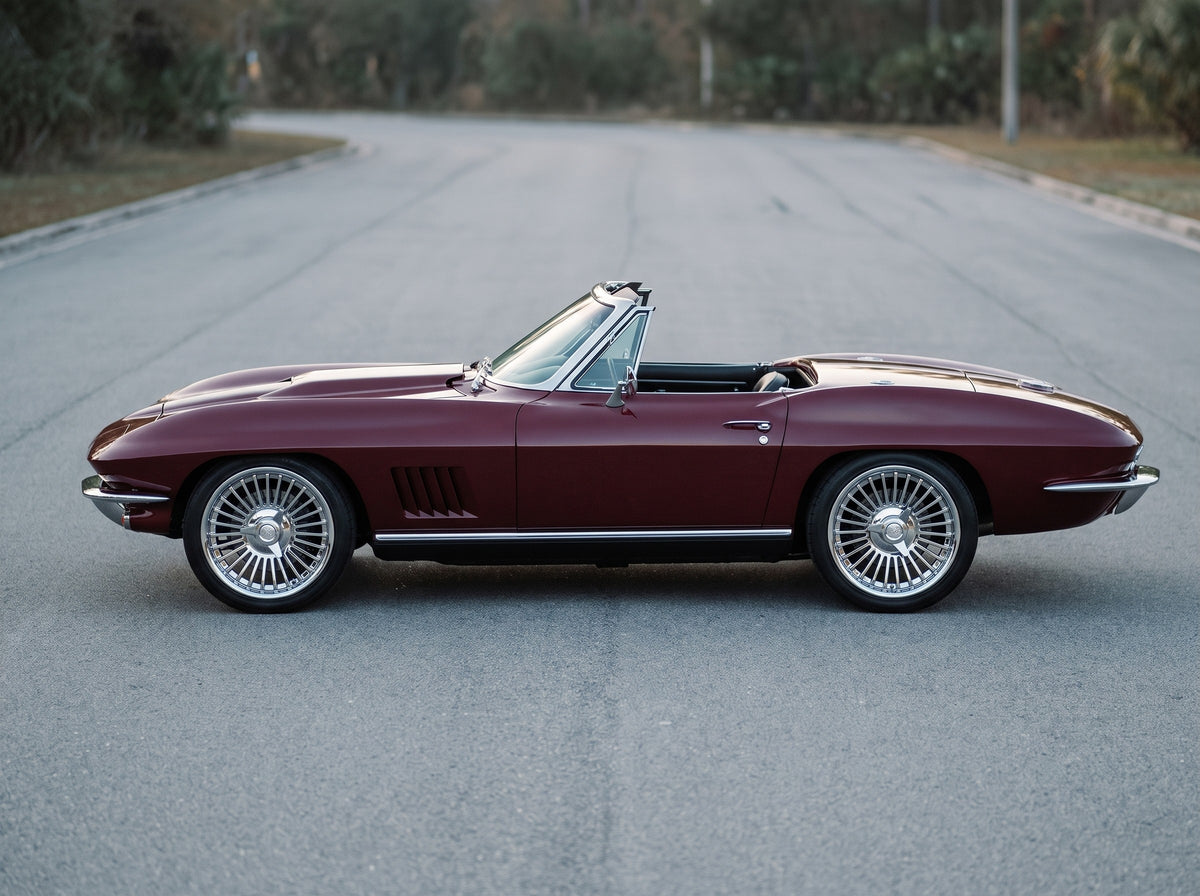 1967 convertible with Turbine 17" wheels