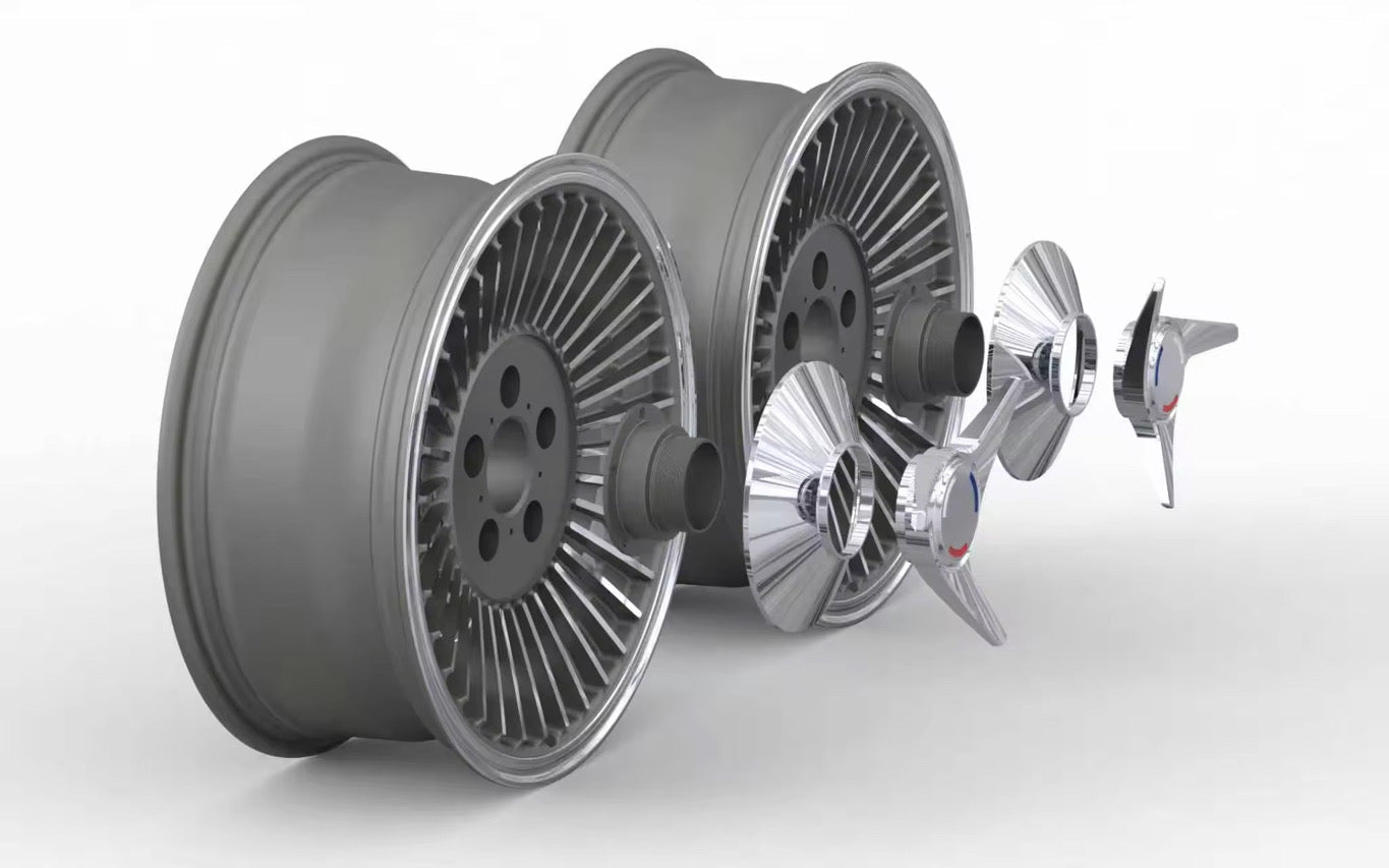 KO 17" - Vintage Forged Wheels