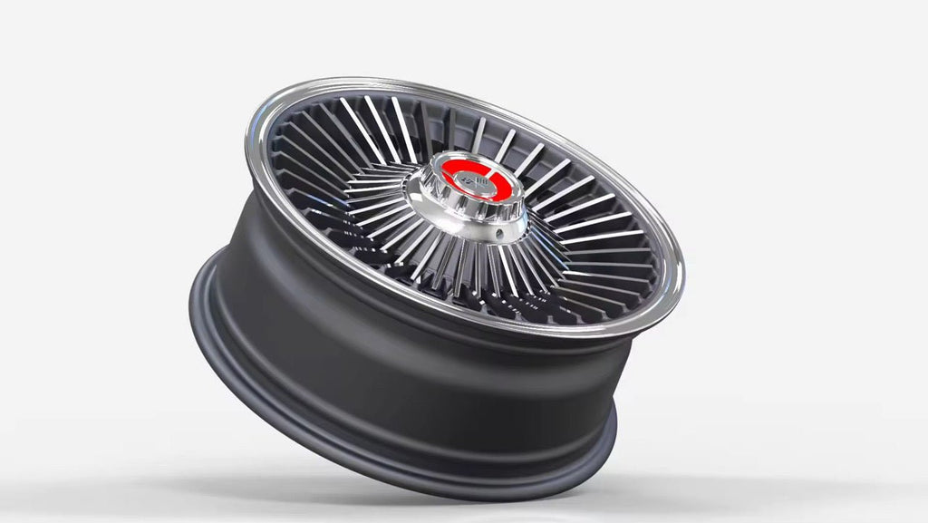 Starburst 17" - Vintage Forged Wheels