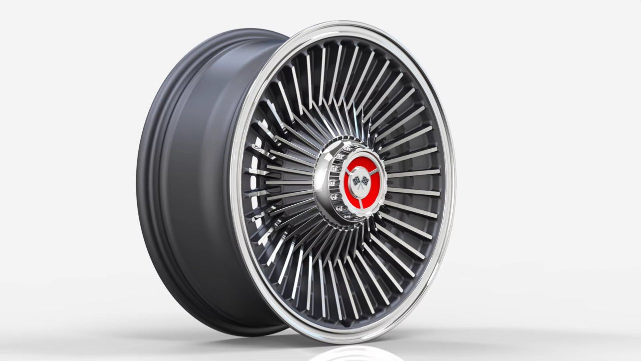 Starburst 17" - Vintage Forged Wheels