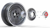 Starburst 17" - Vintage Forged Wheels