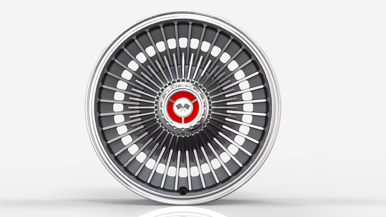 Starburst 17" - Vintage Forged Wheels