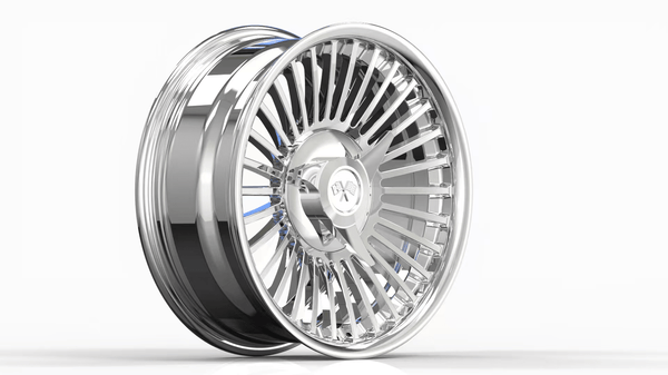Turbine 17" - Vintage Forged Wheels