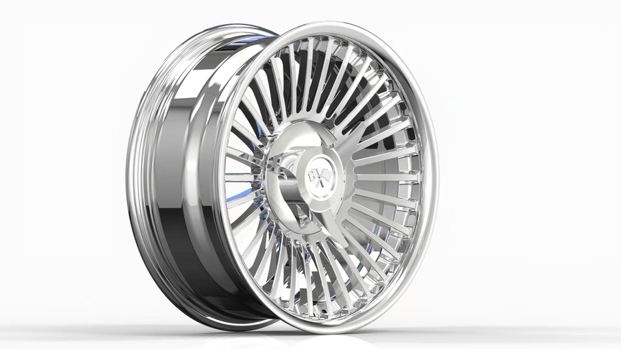 Turbine 17" - Vintage Forged Wheels