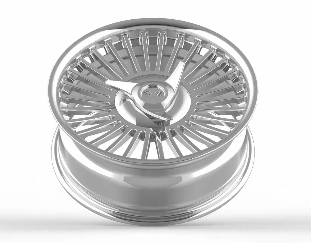 Turbine 17" - Vintage Forged Wheels