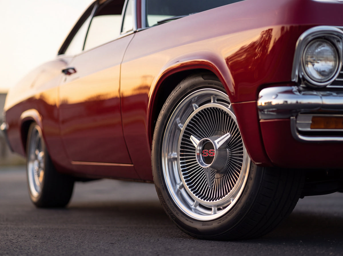 1965 Impala, wheel detail with 65/66 SS wheels