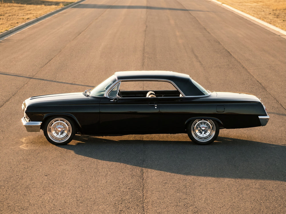 1962 Impala, on the open road with 62 SS wheels
