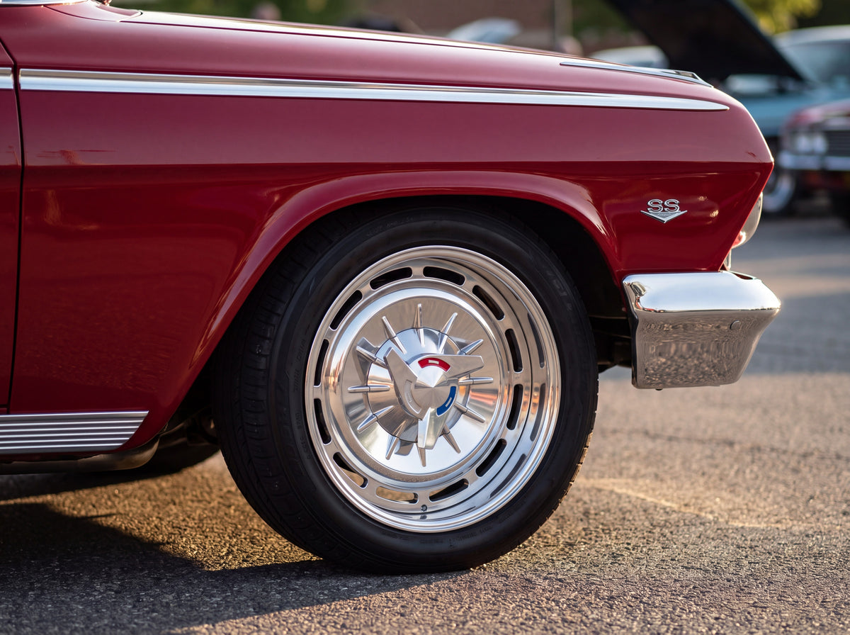 1962 Impala, wheel detail with 62 SS wheels